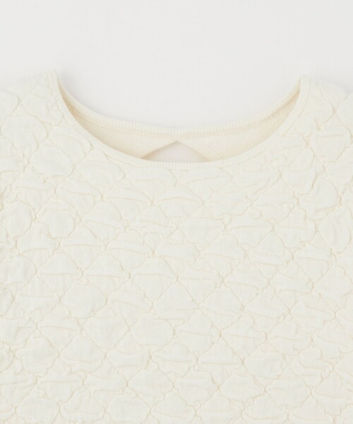 EMMEL REFINES(エメルリファインズ)の「<EMMEL REFINES>EM HW クルーネック ポコ ニット(ニット/セーター・レディース・グレー/オフホワイト/ピンク・FREE)」の12枚目の写真