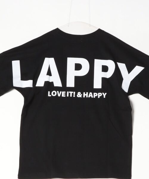 ABC ドルマン　Tシャツ　L ラッピープリントドルマンBIGTシャツ（Tシャツ/カットソー