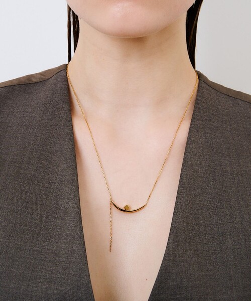 SOAC（ソーク）の「＜SOAC＞CUBE ネックレス（ネックレス・レディース・ゴールド・FREE）」の2枚目の写真