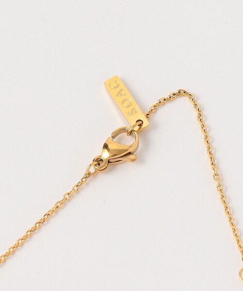 SOAC（ソーク）の「＜SOAC＞CUBE ネックレス（ネックレス・レディース・ゴールド・FREE）」の6枚目の写真