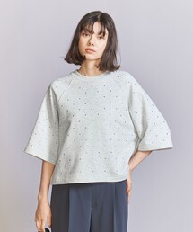BEAUTY&YOUTH UNITED ARROWS | 裏毛 ラインストーン プルオーバー(スウェット)