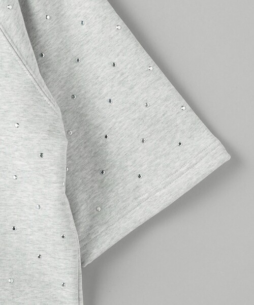 BEAUTY&YOUTH UNITED ARROWS（ビューティーアンドユースユナイテッドアローズ）の「裏毛 ラインストーン プルオーバー（スウェット・レディース・グレー/ブラック・FREE）」の19枚目の写真