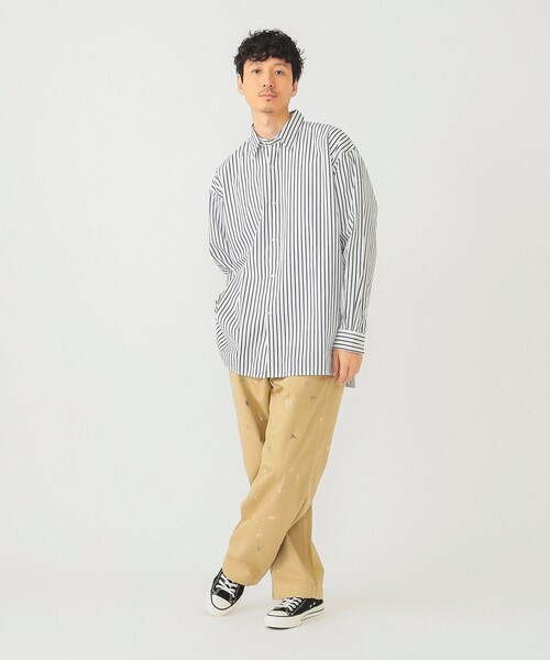 BEAMS（ビームス）の「バックボタン シャツ（シャツ/ブラウス・メンズ・ブラック/ホワイト・XL/L/M/S）」の11枚目の写真