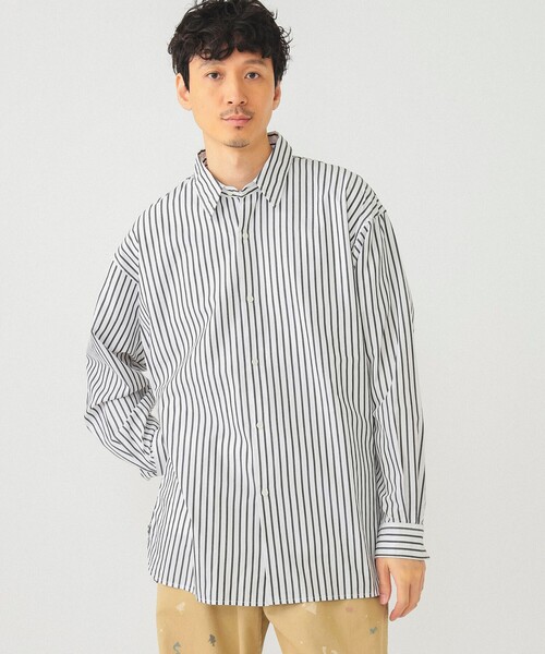 BEAMS（ビームス）の「バックボタン シャツ（シャツ/ブラウス・メンズ・ブラック/ホワイト・XL/L/M/S）」の9枚目の写真