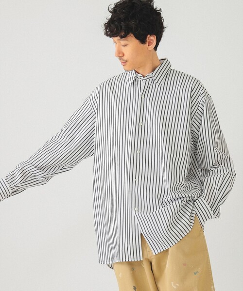 BEAMS（ビームス）の「バックボタン シャツ（シャツ/ブラウス・メンズ・ブラック/ホワイト・XL/L/M/S）」の8枚目の写真