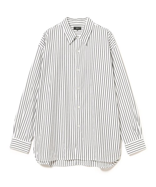 BEAMS（ビームス）の「バックボタン シャツ（シャツ/ブラウス・メンズ・ブラック/ホワイト・XL/L/M/S）」の6枚目の写真