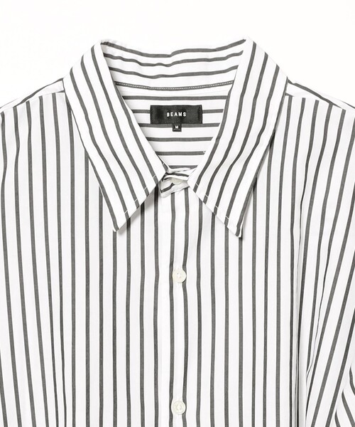 BEAMS（ビームス）の「バックボタン シャツ（シャツ/ブラウス・メンズ・ブラック/ホワイト・XL/L/M/S）」の5枚目の写真