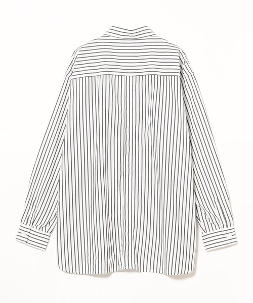 BEAMS（ビームス）の「バックボタン シャツ（シャツ/ブラウス・メンズ・ブラック/ホワイト・XL/L/M/S）」の3枚目の写真