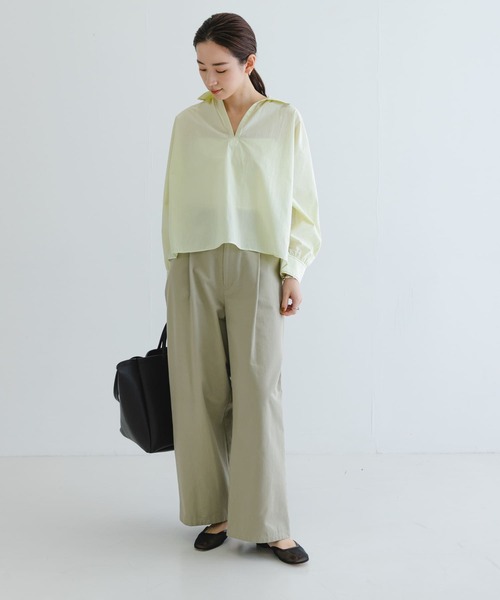 URBAN RESEARCH（アーバンリサーチ）の「チノワイドパンツ（その他パンツ・レディース・ナチュラル/ベージュ・36/38）」の9枚目の写真