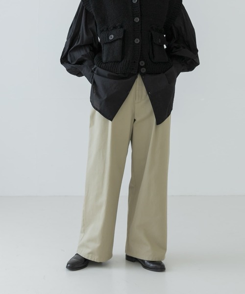 URBAN RESEARCH（アーバンリサーチ）の「チノワイドパンツ（その他パンツ・レディース・ナチュラル/ベージュ・36/38）」の11枚目の写真