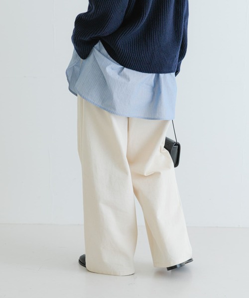 URBAN RESEARCH（アーバンリサーチ）の「チノワイドパンツ（その他パンツ・レディース・ナチュラル/ベージュ・36/38）」の19枚目の写真