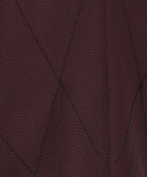 HARE（ハレ）の「ステッチデザインパンツ(HARE)（スラックス・メンズ・パープル/ブラック・FREE）」の19枚目の写真