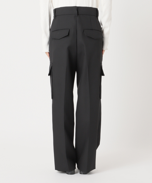 journal standard L'essage(ジャーナルスタンダードレサージュ)の「TWギャバ カーゴパンツ(カーゴパンツ・レディース・ブラック/ブラウン・38/36)」の22枚目の写真