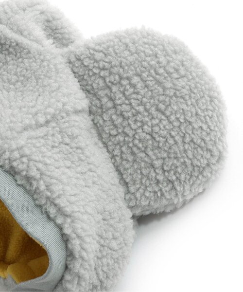 p.premier（ピードットプルミエ）の「ぬいぐるみくまのボンネット（キャップ・キッズ・ライトグレー/アイボリー/キャメル/チャコール・46/50/54/58）」の20枚目の写真