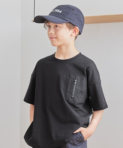 ポケットがアクセント【HELMES】Tシャツ コットン カシミア 25新作☆HERMES☆メンズ Tシャツ コットン カシミヤ ポケット