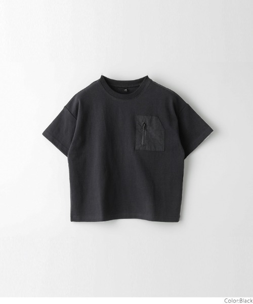 セール】キッズ ファスナーポケットTシャツ（Tシャツ/カットソー
