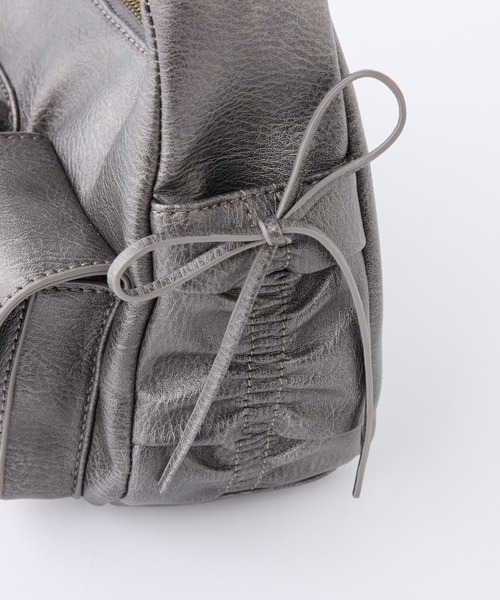 one after another NICE CLAUP（ワンアフターアナザーナイスクラップ）の「ドロストポケットショルダーバッグ（ショルダーバッグ・レディース・ブラック/ダークブラウン/ピンク/ベージュ/ブラウン/サックスブルー/ブラック系その他・FREE）」の17枚目の写真