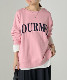 LOUNGEDRESS | 2WAYロゴプルオーバー(Tシャツ/カットソー)