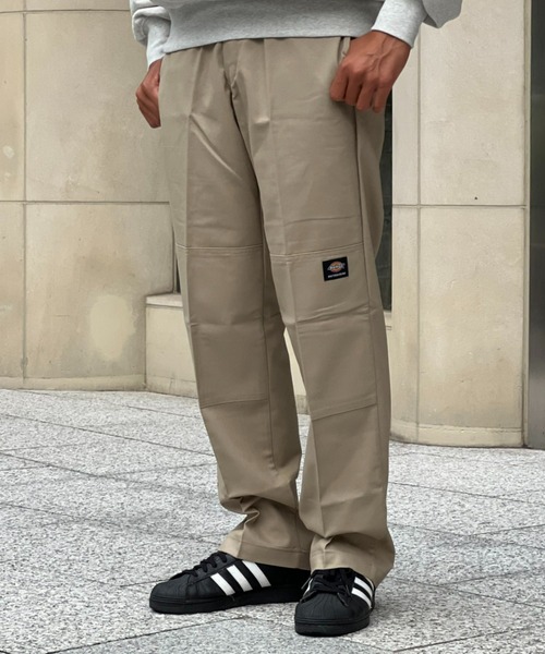 Dickies（ディッキーズ）の「【DICKIES SKATEBOARDING】SKATEBOARDING DOUBLE KNEE TWILL PANT / スケートボーディング　ダブルニーツイルパンツ（チノパンツ・メンズ・ブラウン/グリーン/サンドベージュ/ブラック・32inch/28inch/30inch/34inch/36inch）」の4枚目の写真