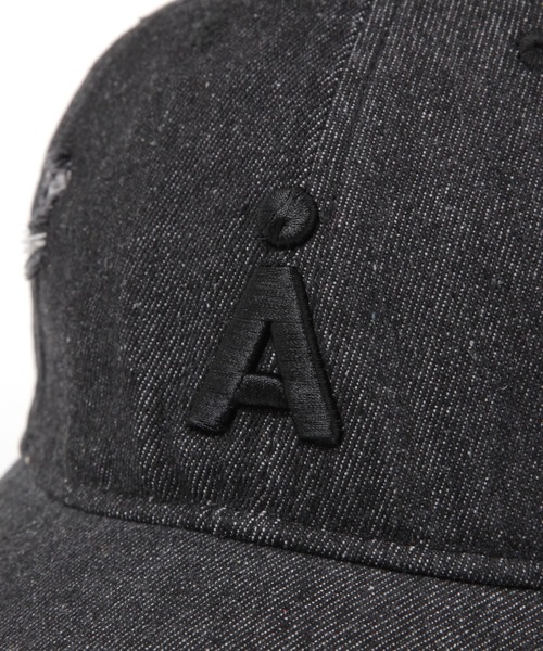ALAND（エーランド）の「【UNISEX】ALAND／タメージAロゴCAP（キャップ・レディース・ブラック・FREE）」の7枚目の写真