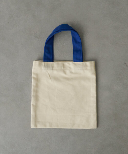 BIRTHDAY BAR（バースデイバー）の「MOTIF GEOMETRY　ミニスクエアフラットバッグ（トートバッグ・レディース・ネイビー/ピンク/オレンジ/アイボリー・0）」の8枚目の写真