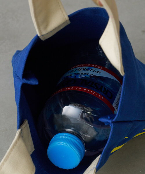 BIRTHDAY BAR（バースデイバー）の「MOTIF GEOMETRY　ミニスクエアフラットバッグ（トートバッグ・レディース・ネイビー/ピンク/オレンジ/アイボリー・0）」の15枚目の写真