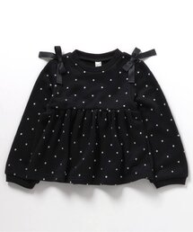 apres les cours | 【WEB限定】7days Style/肩リボンフレアトレーナー(スウェット)