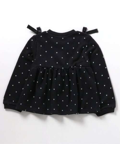 apres les cours（アプレレクール）の「【WEB限定】7days Style/肩リボンフレアトレーナー（スウェット・キッズ・ブラック/ブルー/ピンク/アイボリー/その他3・90/100/110/120/80/130/140）」の22枚目の写真