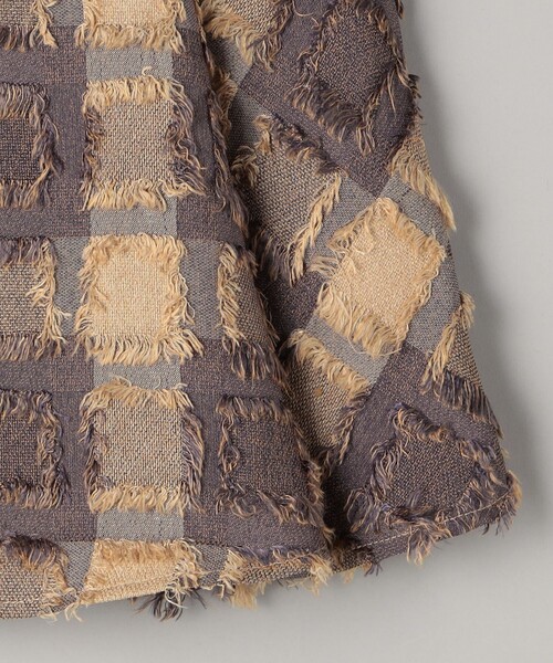 coen（コーエン）の「カットジャガードチェックキャミトップス（キャミソール・レディース・その他1/ブラック・FREE）」の7枚目の写真