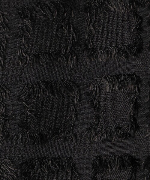 coen（コーエン）の「カットジャガードチェックキャミトップス（キャミソール・レディース・その他1/ブラック・FREE）」の9枚目の写真