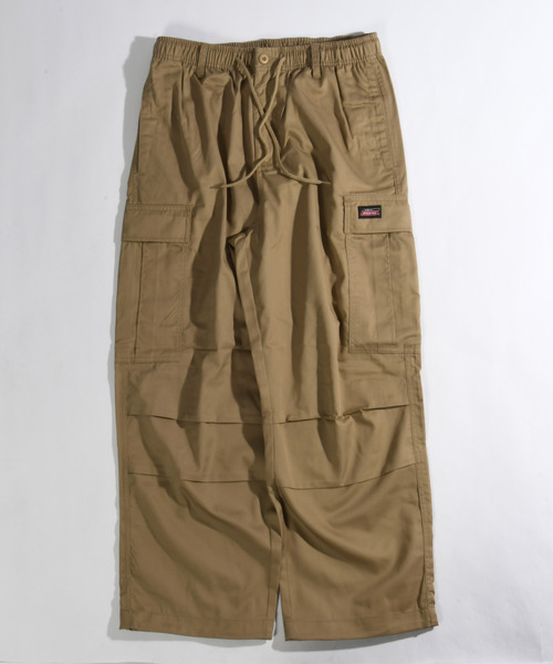 Dickies(ディッキーズ)の「【neos】GENUINE DICKIES ジェニュイン ディッキーズ ツイル チノ ワイド カーゴ パンツ(カーゴパンツ・メンズ・ベージュ/カーキ/ブラック・MEDIUM/X-LARGE/LARGE)」の16枚目の写真