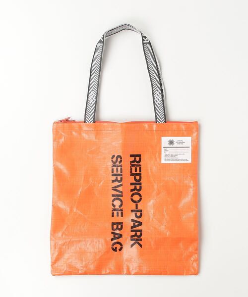 TATRAS CONCEPT STORE（タトラスコンセプトストア）の「REPRO PARK(リプロパーク) Small tote Bag（トートバッグ・レディース・アイボリー/ブラック/イエロー/オレンジ/パープル/ネイビー/グリーン/ホワイト・S）」の8枚目の写真