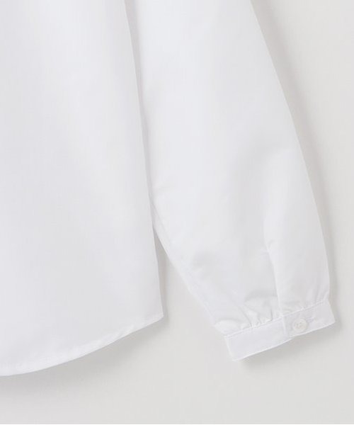 【シワになりにくい】丸襟長袖シャツ（シャツ/ブラウス）｜pom ponette junior（ポンポネットジュニア）