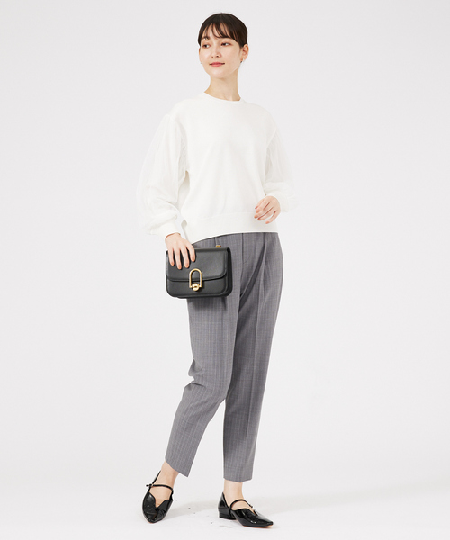 qualite（カリテ）の「チュールコンビニット（ニット/セーター・レディース・アイボリー/ブラウン/ブラック・フリー）」の22枚目の写真