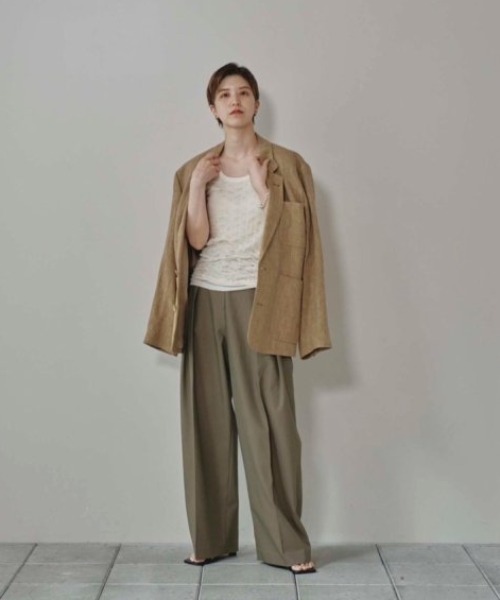 ジャケット・アウター TODAYFUL Boyfriend Linen Jacket/Trousers TODAYFUL(トゥデイフル) / Life's online store（ライフズ