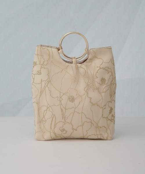 kaene(カエン)の「kaene/2wayクラッチバッグ(クラッチバッグ・レディース・ベージュ/グレー・FREE)」の2枚目の写真