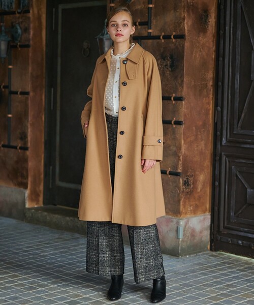 セール】【大人百花冬号掲載 モデル美香さん着用】Super110s