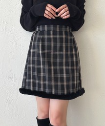 アソート裾ファースカート【ZOZOTOWN限定アイテム】