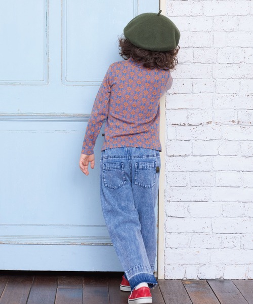 BIG FIELD（ビッグフィールド）の「ソウガラジャガードカットソー（Tシャツ/カットソー・キッズ・オレンジ/イエロー/ホワイト/ピンク・90/95/100/110/120/130/140/150）」の10枚目の写真