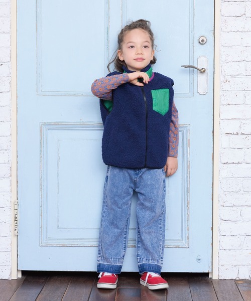 BIG FIELD（ビッグフィールド）の「ソウガラジャガードカットソー（Tシャツ/カットソー・キッズ・オレンジ/イエロー/ホワイト/ピンク・90/95/100/110/120/130/140/150）」の18枚目の写真