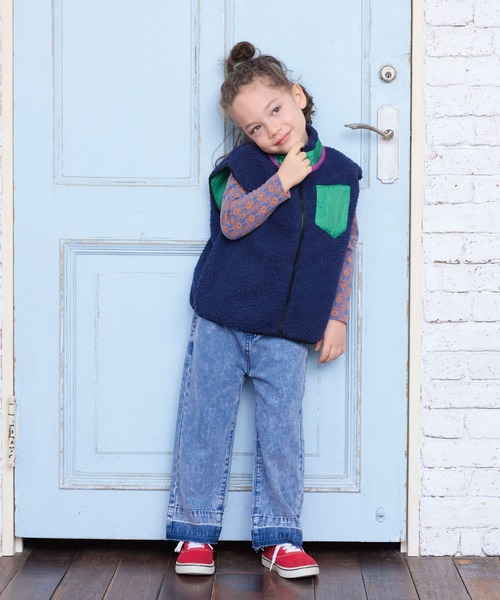 BIG FIELD（ビッグフィールド）の「ソウガラジャガードカットソー（Tシャツ/カットソー・キッズ・オレンジ/イエロー/ホワイト/ピンク・90/95/100/110/120/130/140/150）」の20枚目の写真