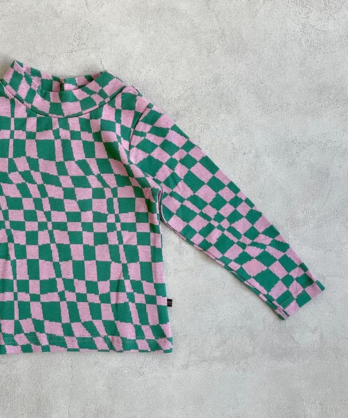 BIG FIELD（ビッグフィールド）の「ソウガラジャガードカットソー（Tシャツ/カットソー・キッズ・オレンジ/イエロー/ホワイト/ピンク・90/95/100/110/120/130/140/150）」の15枚目の写真