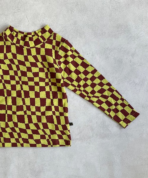 BIG FIELD（ビッグフィールド）の「ソウガラジャガードカットソー（Tシャツ/カットソー・キッズ・オレンジ/イエロー/ホワイト/ピンク・90/95/100/110/120/130/140/150）」の14枚目の写真