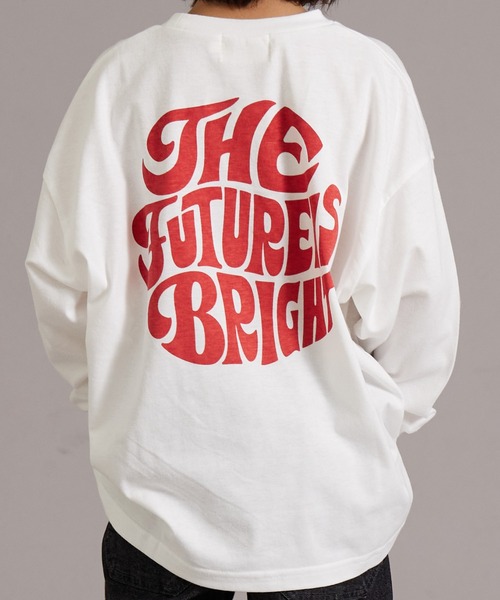 PAIRMANON STREET（ペアマノンストリート）の「【PAIRMANON STREET】アソート バックプリント ビッグシルエット 長袖 Tシャツ（Tシャツ/カットソー・キッズ・ブラック系その他3/ホワイト系その他3/ベージュ系その他/ホワイト系その他/ブラック系その他4/ブラック系その他2/ホワイト系その他4/ホワイト系その他2/ブラック系その他/ブラック系その他5/ブルー系その他/イエロー/グリーン系その他/ブルー系その他2/イエロー系その他・100/140/150/110/120/160/130/90）」の19枚目の写真