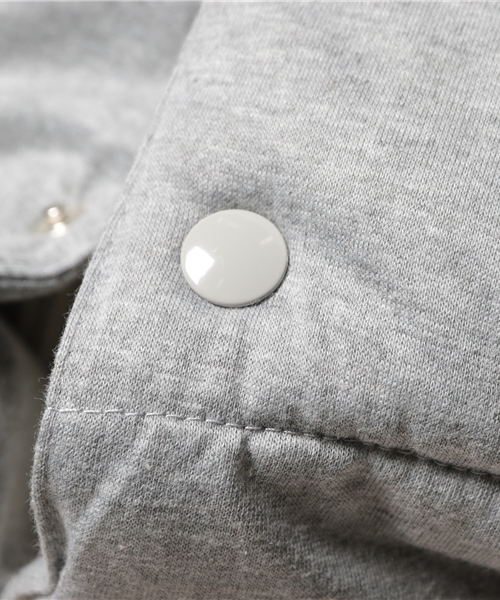 Denime（ドゥニーム）の「天竺起毛中綿ベスト（ダウンベスト・メンズ・グレー/ネイビー/オートミール/ブラック・MEDIUM/X-LARGE/LARGE）」の15枚目の写真