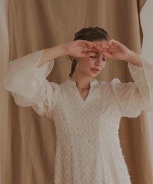 【LE’RURE / Dorry Doll】オケージョンドレス Dorry Doll ドレス フェザーフラワーチュールドレス 結婚式