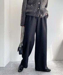 fredy emue | ソフトポリツイルストレートイージーパンツ(その他パンツ)