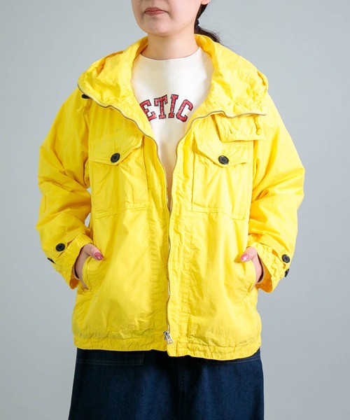 OMNIGOD womens / オムニゴッド] ダウンプルーフ ミリタリーフーディー 