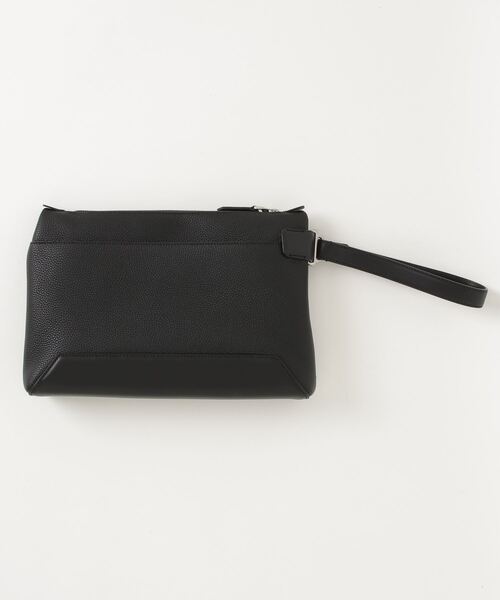dunhill(ダンヒル)の「1893 ハーネス トップハンドルバッグ / 1893 HARNESS TOP HANDLE BAG, BLACK(クラッチバッグ・メンズ・ブラック・ONE SIZE)」の6枚目の写真