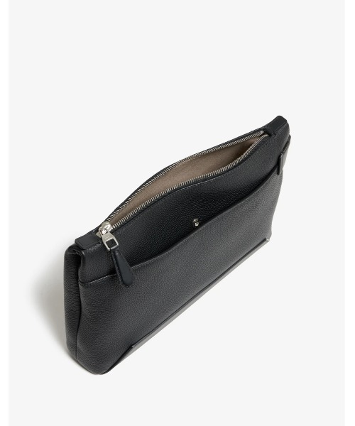 dunhill(ダンヒル)の「1893 ハーネス トップハンドルバッグ / 1893 HARNESS TOP HANDLE BAG, BLACK(クラッチバッグ・メンズ・ブラック・ONE SIZE)」の3枚目の写真